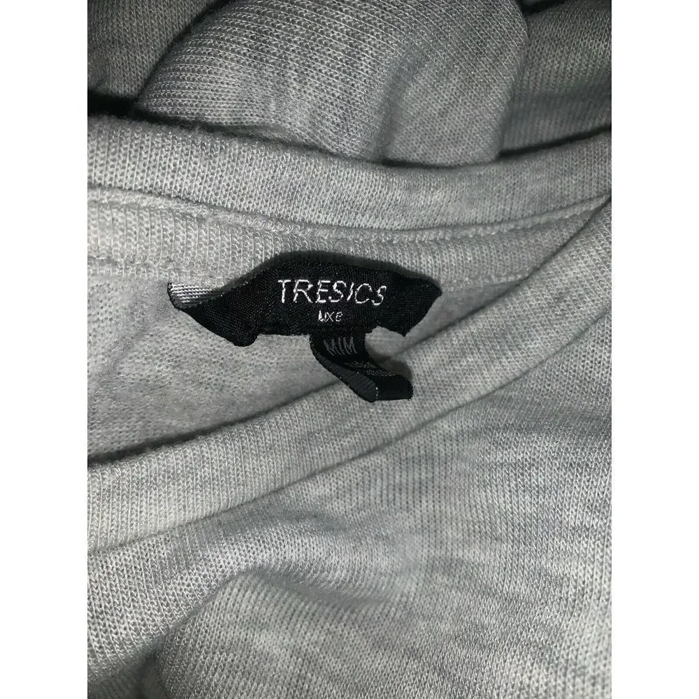 Tresics Luxe Women's Gray Pullover Sweater Size M